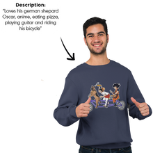 Load image into Gallery viewer, PromptSweatshirt™ - Custom Unisex Sweatshirt