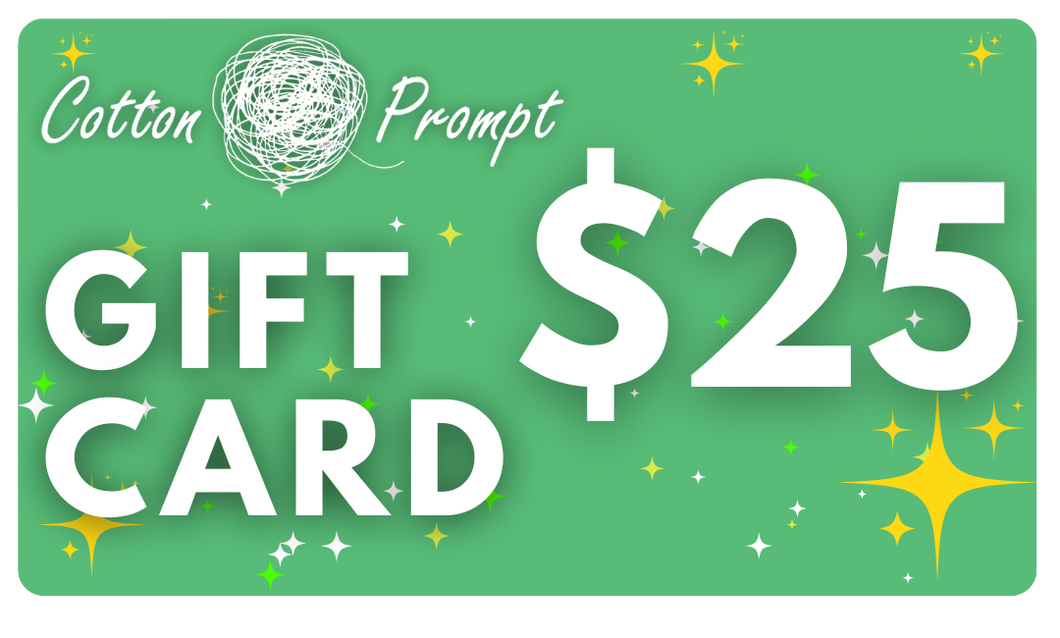 $25 Prompt Gift Card