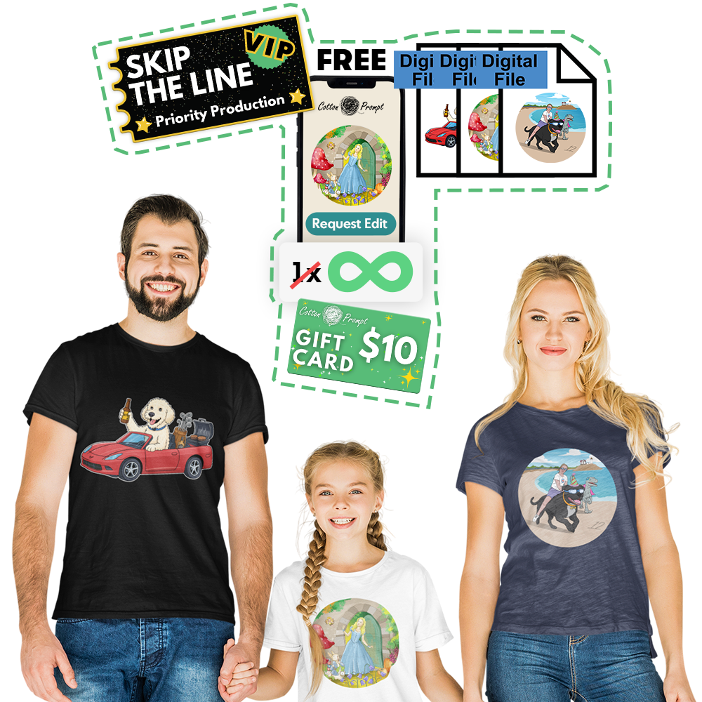 PromptTee™ - Custom Unisex T-Shirt -