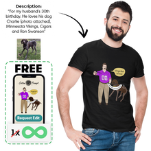 Load image into Gallery viewer, PromptTee™ - Custom Unisex T-Shirt
