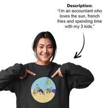 Load image into Gallery viewer, PromptPrint™ - High Quality Custom Unisex Sweatshirt

