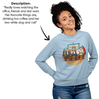PromptSweatshirt™ - Custom Unisex Sweatshirt