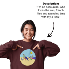 Load image into Gallery viewer, PromptPrint™ - High Quality Custom Unisex Sweatshirt
