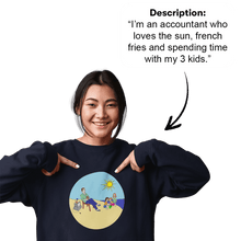 Load image into Gallery viewer, PromptPrint™ - High Quality Custom Unisex Sweatshirt
