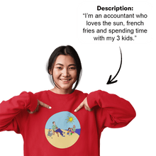 Load image into Gallery viewer, PromptPrint™ - High Quality Custom Unisex Sweatshirt
