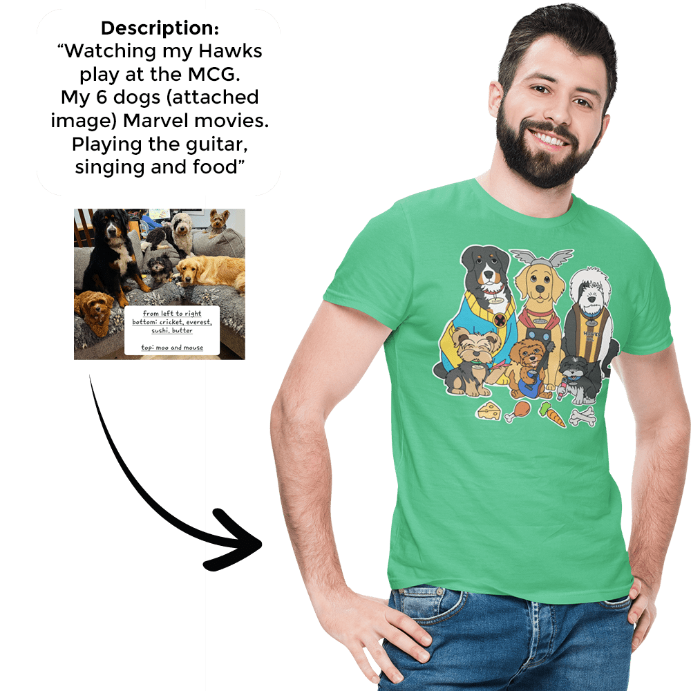 PromptPrint™ - Custom Unisex T-Shirt ---