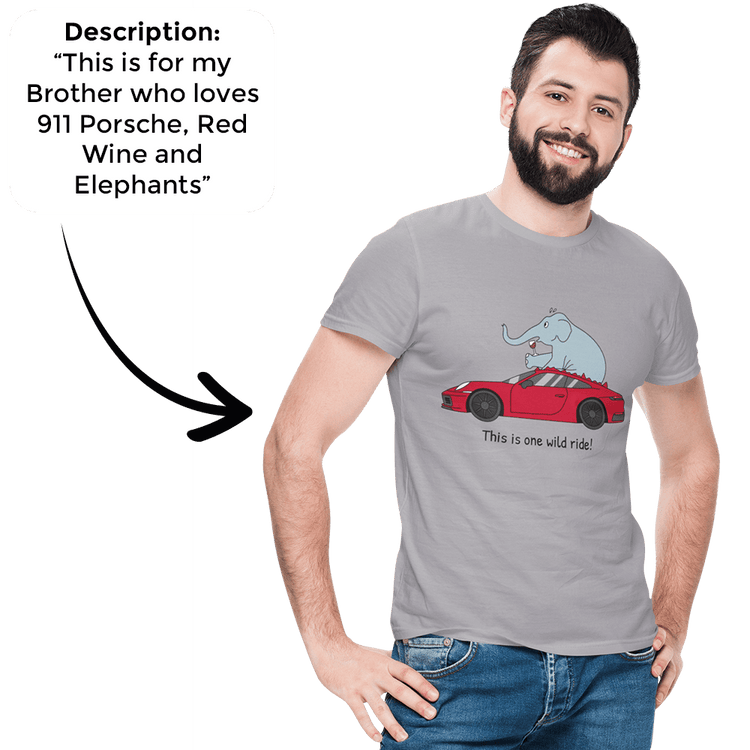 PromptPrint™ - Custom Unisex T-Shirt --