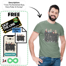 Load image into Gallery viewer, - PromptTee™ - Custom Unisex T-Shirt -
