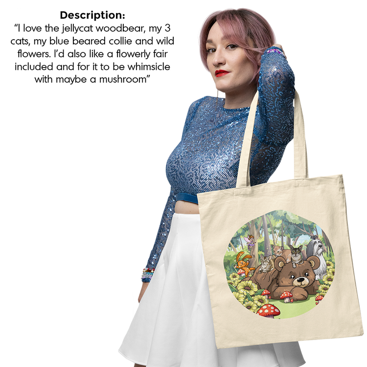 PromptTote™ - Custom Unisex Tote Bag
