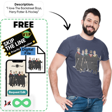 Load image into Gallery viewer, - PromptTee™ - Custom Unisex T-Shirt -
