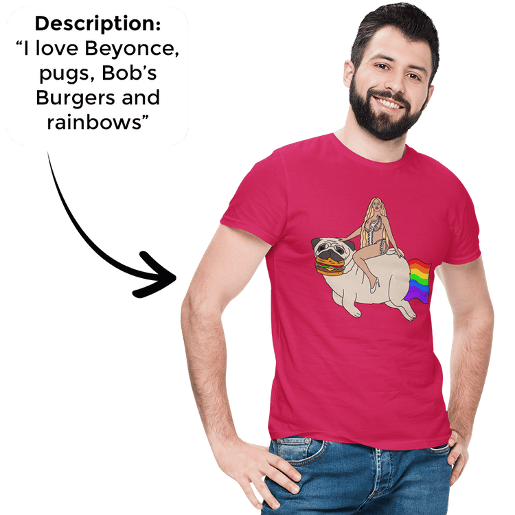 PromptPrint™ - Custom Unisex T-Shirt --