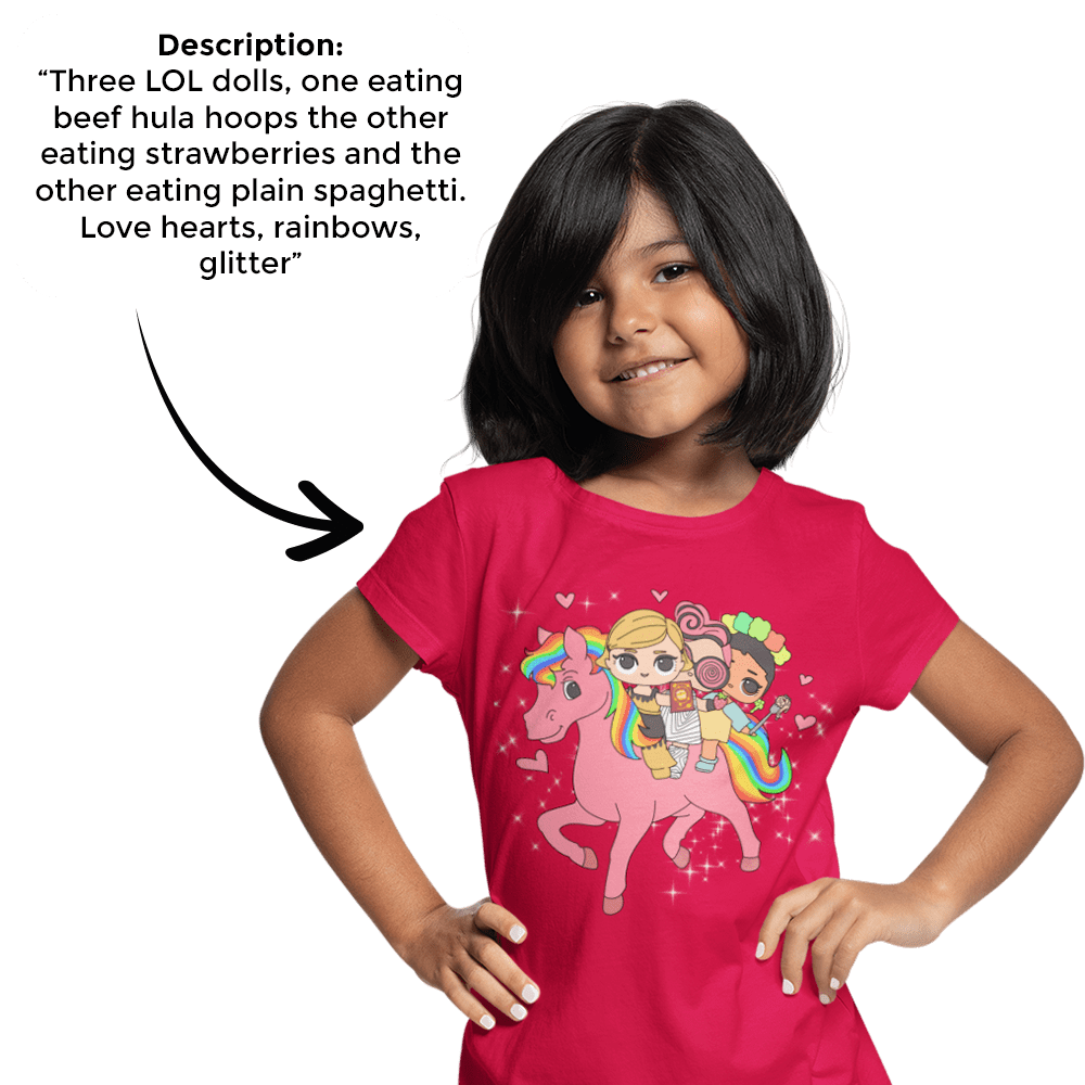 PromptKidsTee™ - Kids Custom Unisex T-shirt Bundle