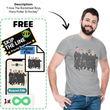 Load image into Gallery viewer, - PromptTee™ - Custom Unisex T-Shirt -
