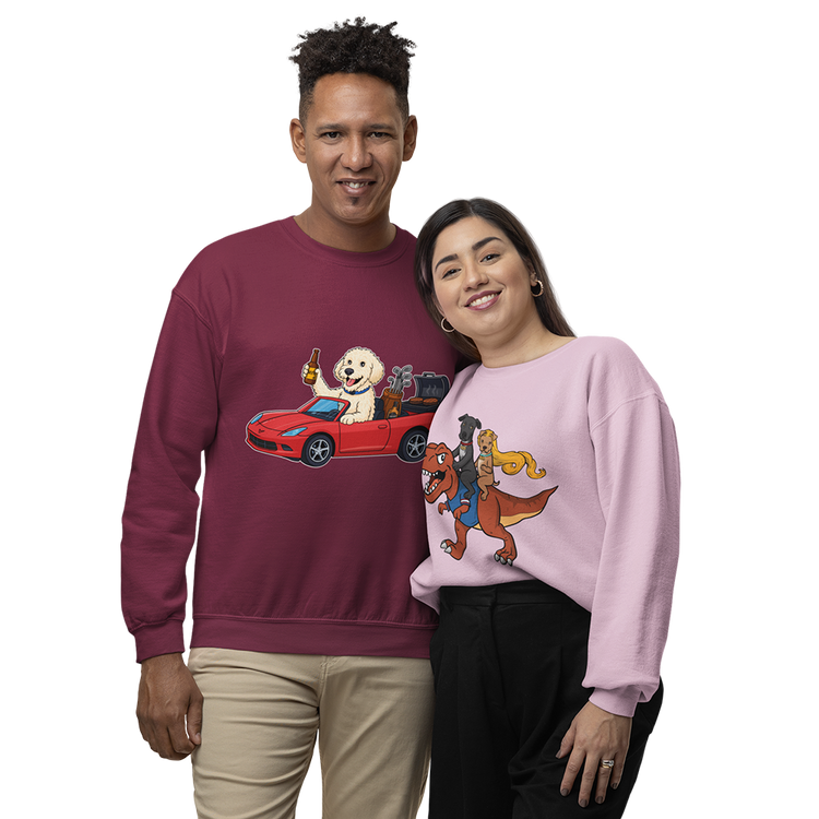 PromptSweatshirt™ - Custom Unisex Sweatshirt