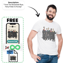 Load image into Gallery viewer, PromptTee™ - Custom Unisex T-Shirt -
