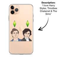 PromptCase™ - Custom Clear iPhone Case