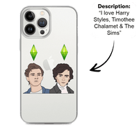 PromptCase™ - Custom Clear iPhone Case