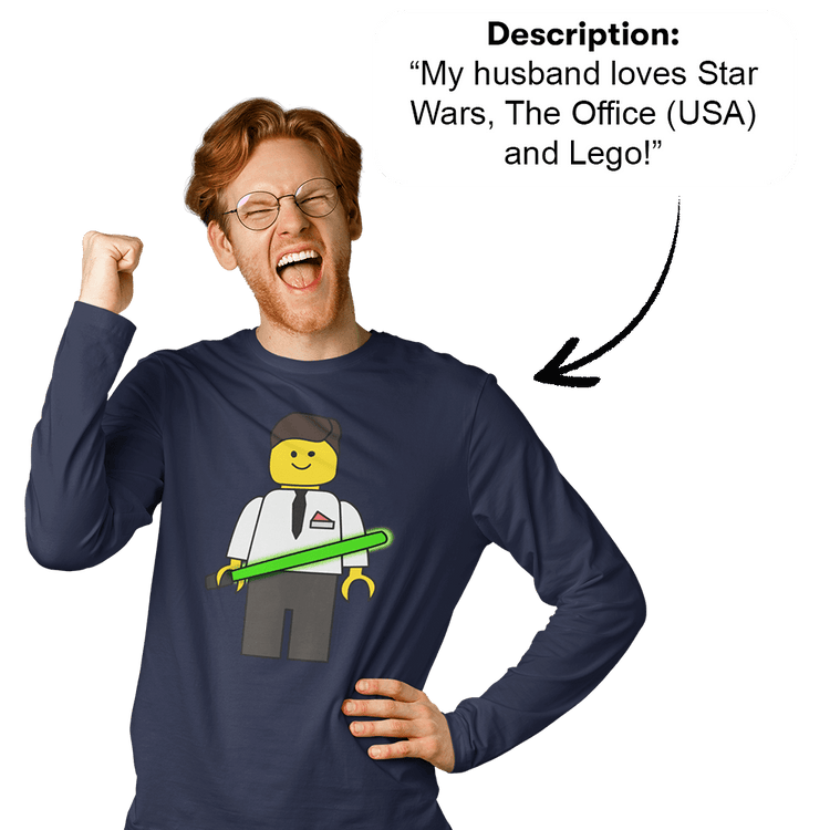 PromptLongSleeve™ - Custom Unisex Long Sleeve T-shirt