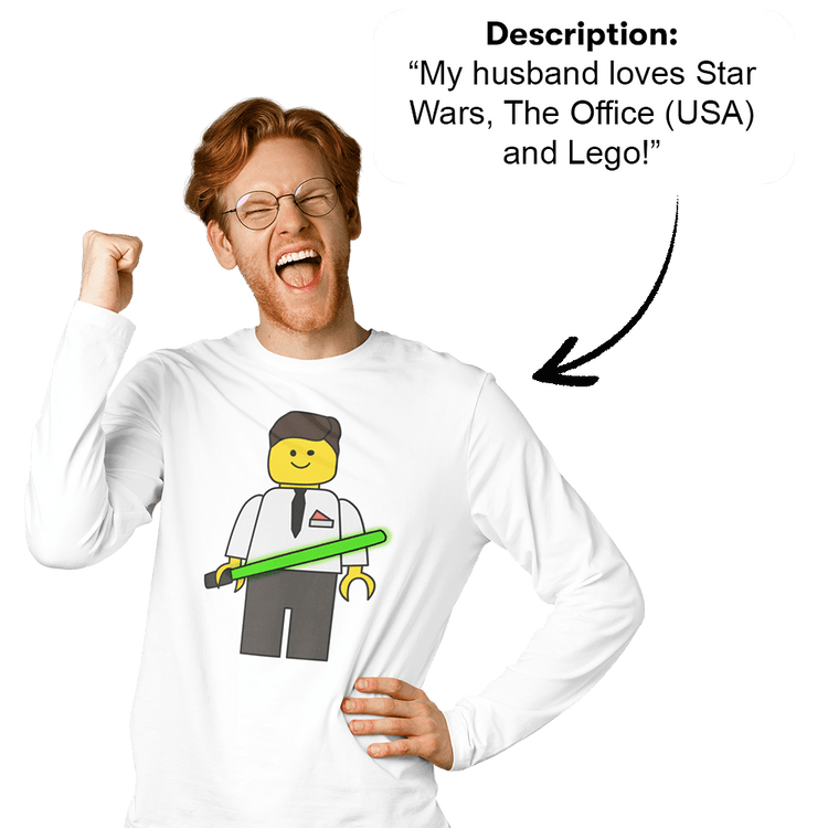 PromptLongSleeve™ - Custom Unisex Long Sleeve T-shirt