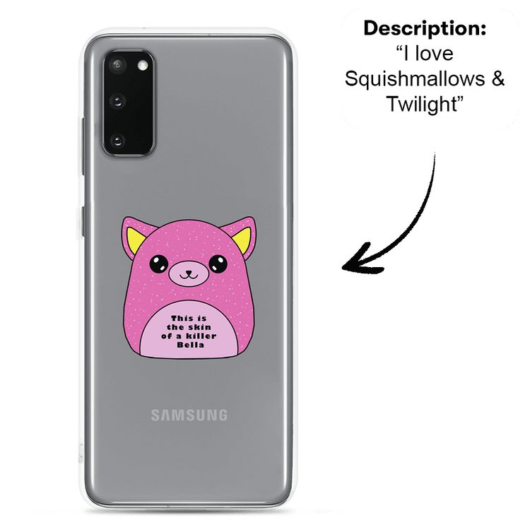 PromptCase™ - Custom Clear Samsung Case