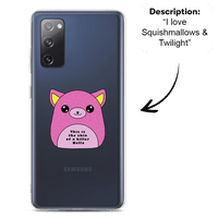 PromptCase™ - Custom Clear Samsung Case