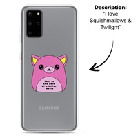 PromptCase™ - Custom Clear Samsung Case