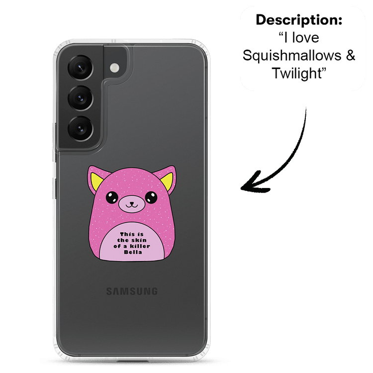 PromptCase™ - Custom Clear Samsung Case