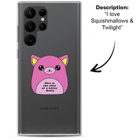 PromptCase™ - Custom Clear Samsung Case