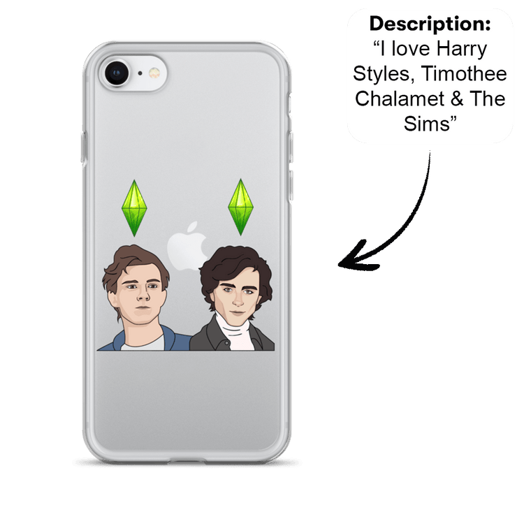 PromptCase™ - Custom Clear iPhone Case