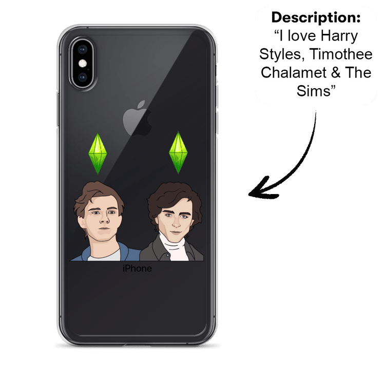 PromptCase™ - Custom Clear iPhone Case