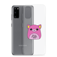 PromptCase™ - Custom Clear Samsung Case