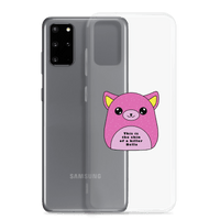 PromptCase™ - Custom Clear Samsung Case