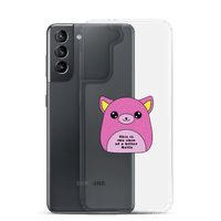 PromptCase™ - Custom Clear Samsung Case